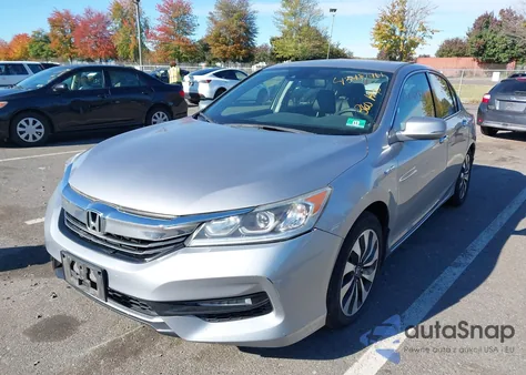 2017 Honda Accord Hybrid Ex-L z USA, uszkodzony, nr VIN JHMCR6F55HC004076
